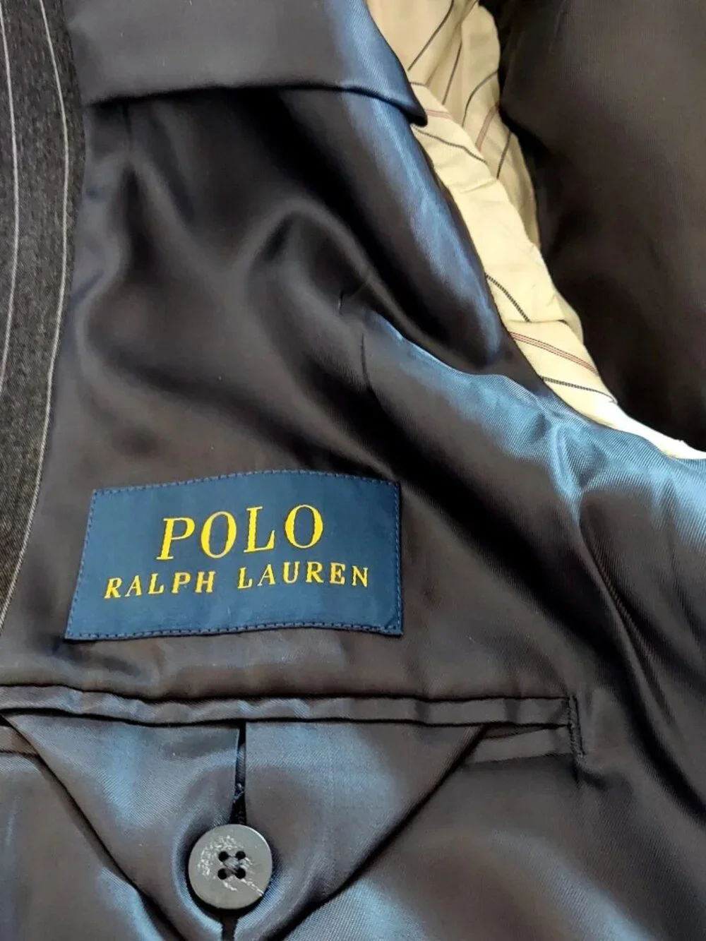 Polo Ralph Lauren pinstriped blazer